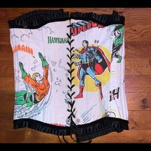 Vintage Superhero Corset
